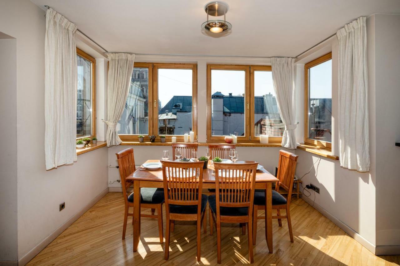 Old Riga Aldaru Street 2 Level Apartment With Terrace Extérieur photo